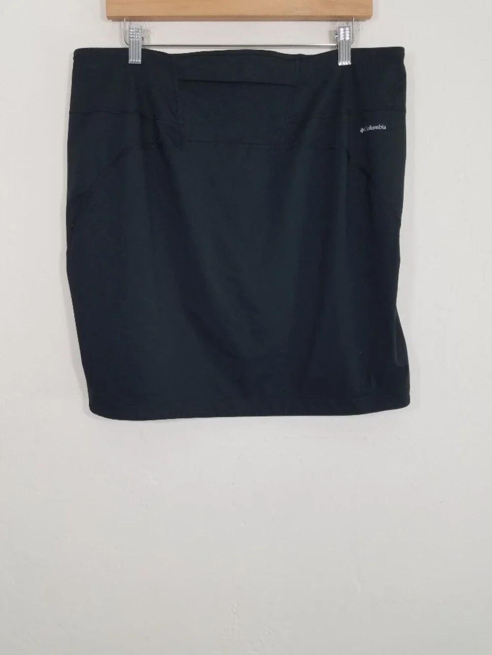 Columbia Pull-On Skirt/Skort Black Size L